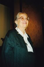 Dr. Felicitas D. Goodman, Ehrung Uni Wien 1999;